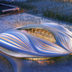 Hadid’s design for Qatar’s World Cup stadium, easily her most controversial project